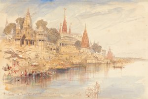 Benares by Edward Lear